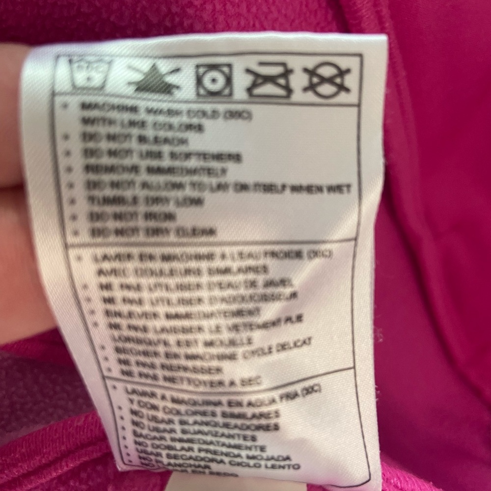 Nike M Therma Fit Pink Hooded Zip Up Jacket Lightweight Athletic Sports Gym - Picture 10 of 11